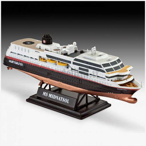 Navi da Crociera Hurtigruten 125th Anniversary Set 1:1200