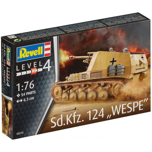 Obice Semovente Sd.Kfz. 124 Wespe 1:76