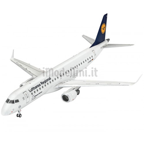 Model Set Embraer 190 Lufthansa 1:144