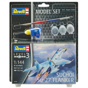 Model Set Sukhoi Su-27 Flanker 1:144