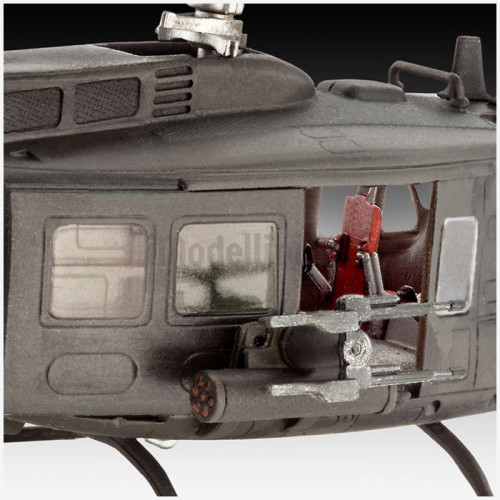 Model Set Elicottero Bell UH-1H Gunship 1:100