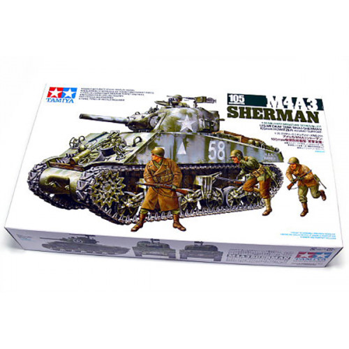 Carro Armato U.S. M4A3 Sherman 105mm Howitzer 1:35