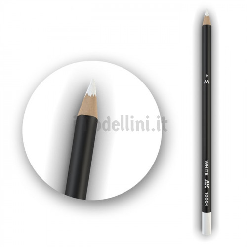 Set 5 Matite AK Watercolor Pencil White