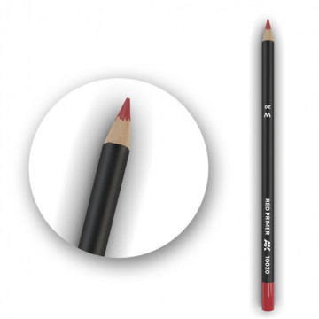 Set 5 Matite AK Watercolor Pencil Red Primer