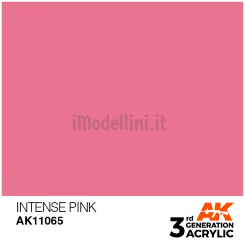 Vernice Acrilica AK 3rd Gen Intense Pink