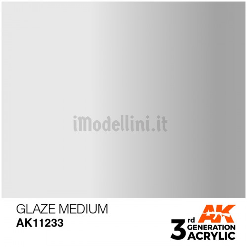 Vernice Acrilica AK 3rd Gen Glaze Medium