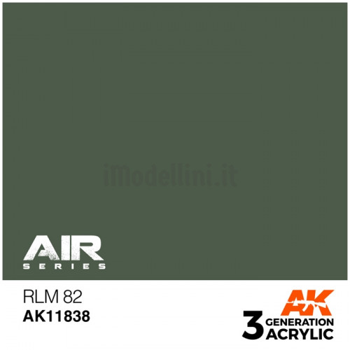 Vernice Acrilica AK Serie Air 3rd Gen RLM 82