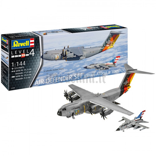 Air Defender Set - Airbus A400M e Tornado 1:144