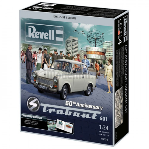 Set 60th Anniversary Trabant 601 1:24 Exclusive Edition