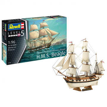 Veliero HMS Beagle Darwin's Historical Discovery Barque 1:96